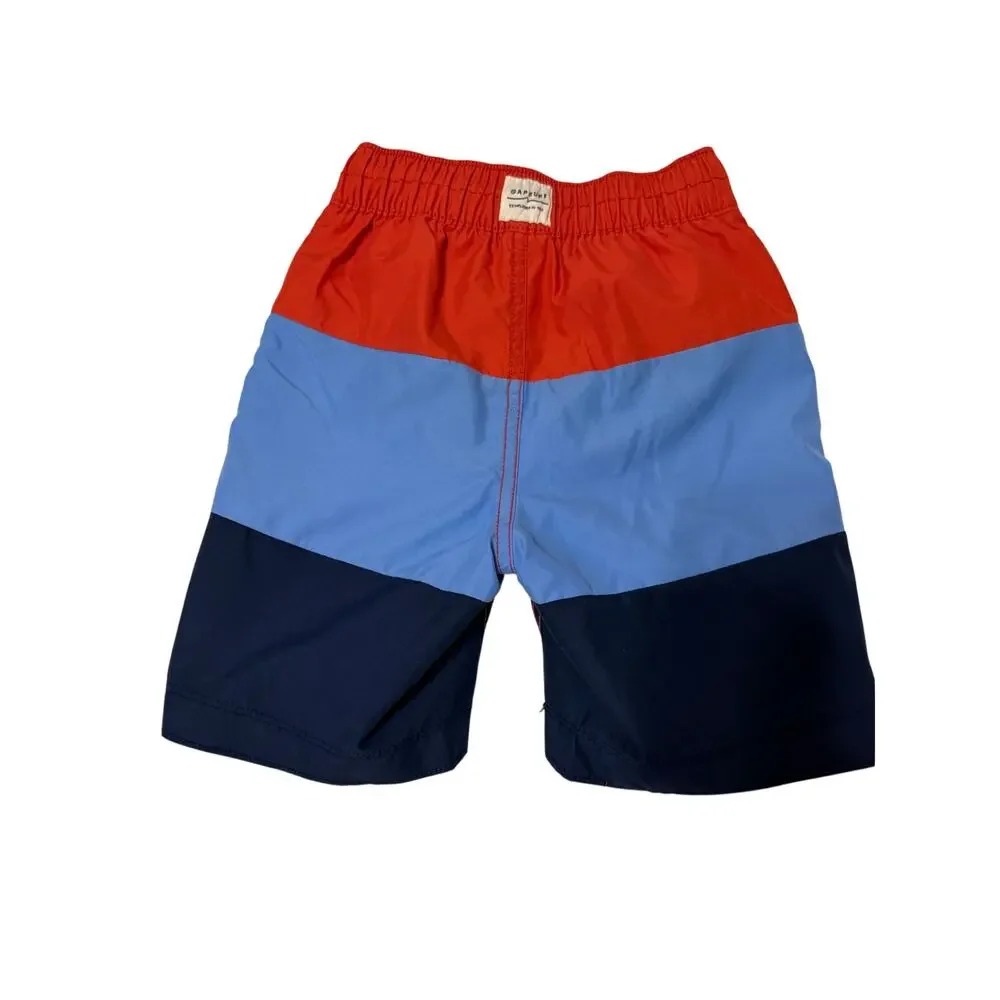 GAP Boys Colorblock Swim Trunks XS